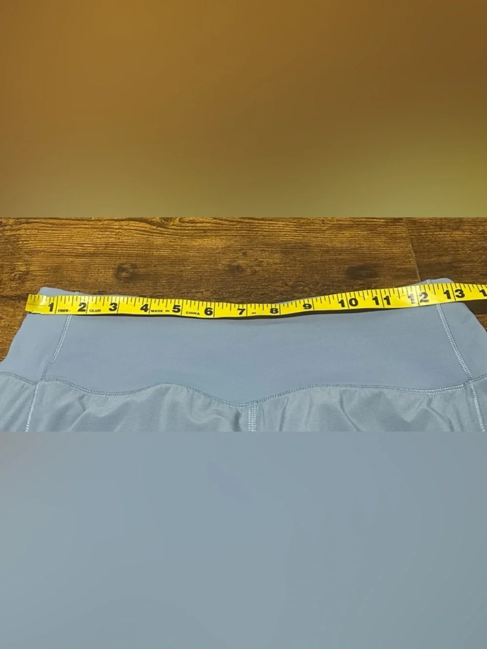 Lululemon Speed Up Short Long Chambray